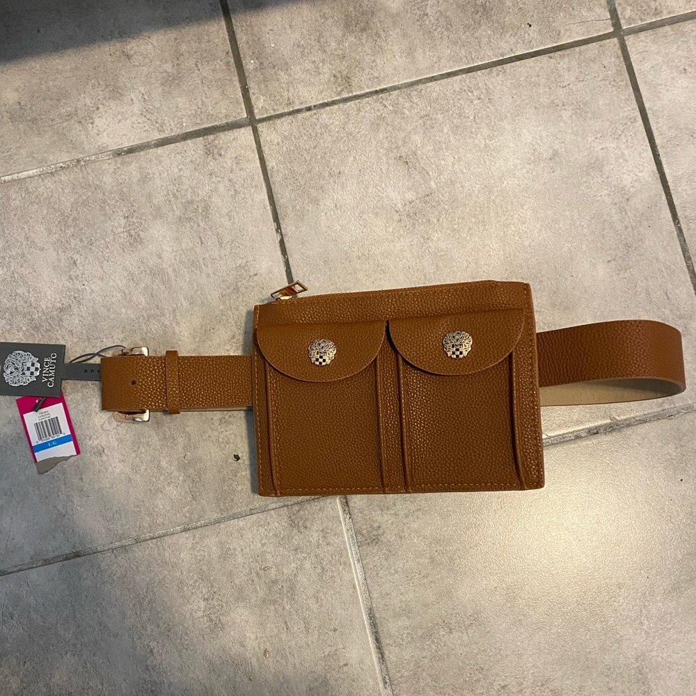 Vince Camuto Belt Bag, Size L/XL, Brown